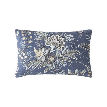 Laura Ashley Marlbrook Dusky Seaspray Cushion 30x50cm Wit
