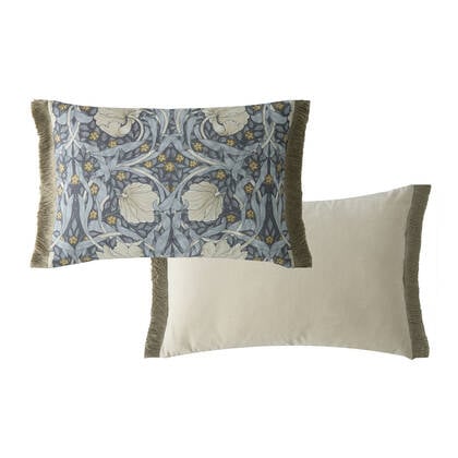 William Morris at Home Sierkussen Pimpernel Ink 40x60cm Zwart