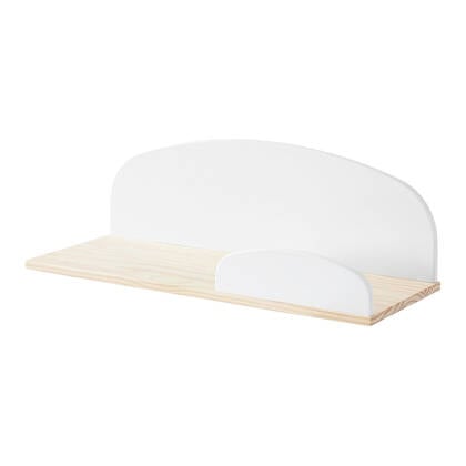 Vipack Kiddy Hangplank B 65 cm - Wit Wit, Bruin