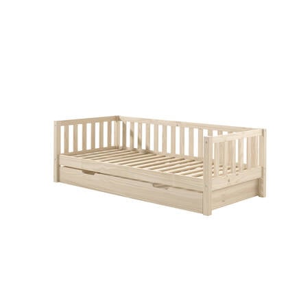 Vipack Fritz Kajuitbed met Bedlade 90 x 200 cm - Milky Pine Bruin