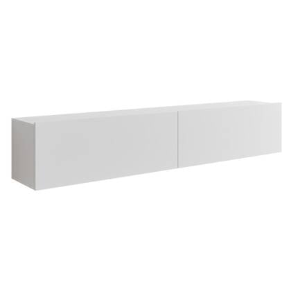 Meubella - TV-Meubel Asilento - Mat - 180 cm Wit