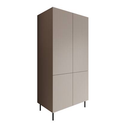 Meubella - Kledingkast Alex - Beige - 90 cm