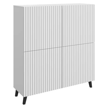 Meubella - Dressoir Pulse - Wit - 120 cm