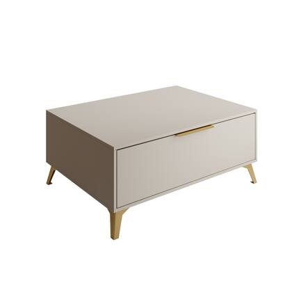 Meubella - Salontafel Xiano - Beige - 103 cm
