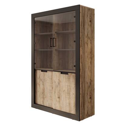 Meubella - Buffetkast Trinidad - Eiken - 120 cm Bruin