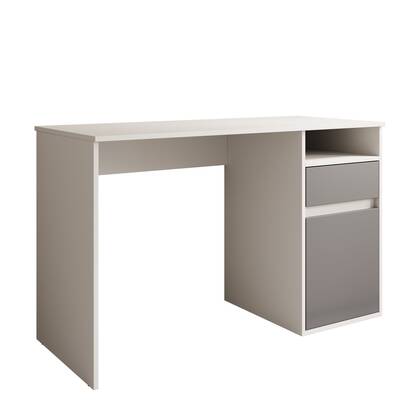 Meubella - Bureau Babot - Wit 3 - 120 cm