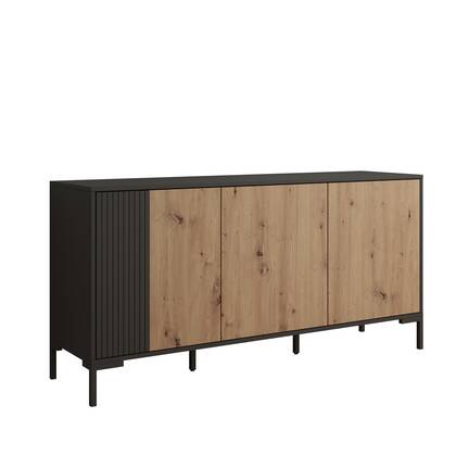 Meubella - Dressoir Molina - Eiken - 150 cm Bruin