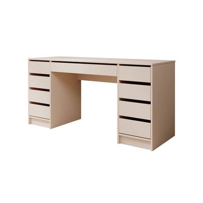 Meubella - Bureau Avio 2 - Beige - 154 cm