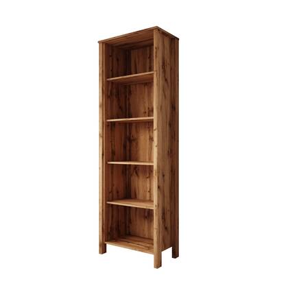 Meubella - Boekenkast Isaac 1 - Eiken - 66 cm Bruin