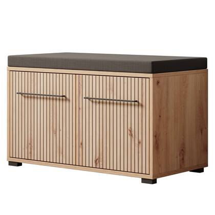 Meubella - Schoenenkast Lobos - Eiken - 80 cm