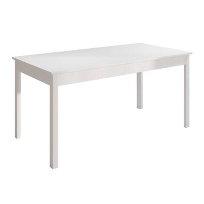 Meubella - Eetkamertafel Steve - Wit - 230 cm - Uitschuifbaar