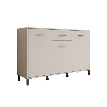 Meubella - Dressoir Vidor - Beige - 138 cm - 1 lade