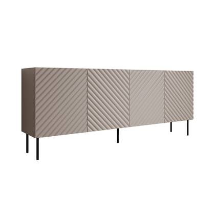 Meubella - Dressoir Laguna - Beige - 200 cm