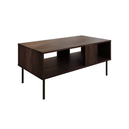Meubella - Salontafel Tartagal - Donker eiken - 100 cm Bruin