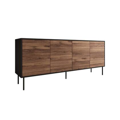 Meubella - Dressoir Cordoba - Eiken - 200 cm Bruin
