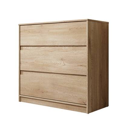 Meubella - Ladekast Cuarto - Eiken - 91 cm Bruin
