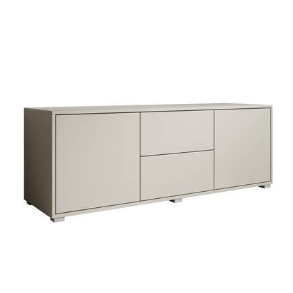 Meubella - TV-Meubel Gideon - Beige - 141 cm