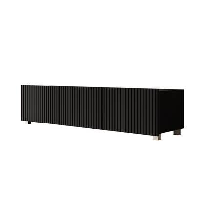 Meubella - TV-Meubel Kenderes - Zwart - 150 cm