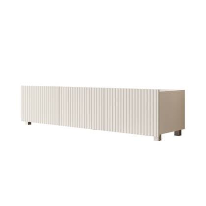 Meubella - TV-Meubel Kenderes - Wit - 150 cm