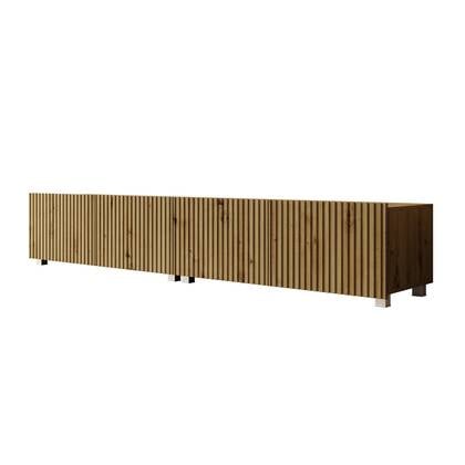 Meubella - TV-Meubel Kenderes - Eiken - 200 cm Bruin