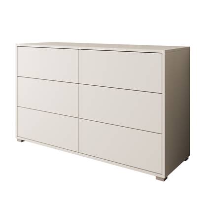 Meubella - Ladekast Gideon - Wit - 120 cm