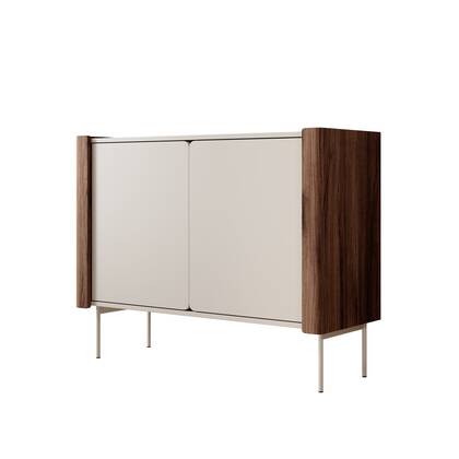 Meubella - Dressoir Lux - Beige - 105 cm