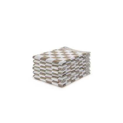 LINNICK Keukendoekset Blok 50x50cm - zand - set van 6 Geel
