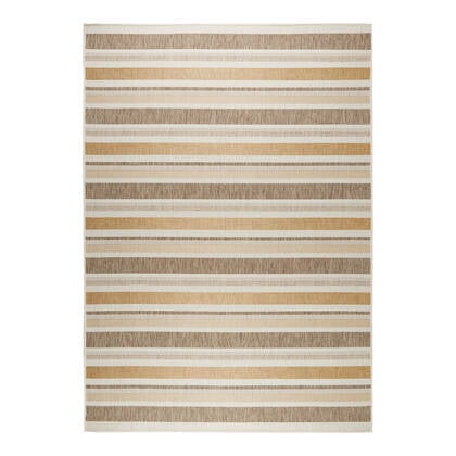 Mrcarpet Buitenkleed Treviso Bruin|Geel 160 x 230cm Beige