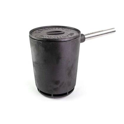 Yakiniku - Shichirin Tafelgrill Accessoire Binchopan Zwart