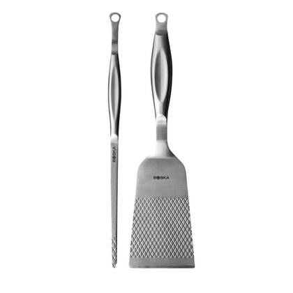 Boska - The Burger & Veggie BBQ Tools Monaco+ Zilver