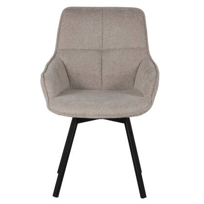 Giga Meubel - Eetkamerstoel Beige - Stoel Shannon - Set van 2