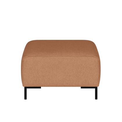 by fonQ Loft Hocker - Chenille - Roest Oranje