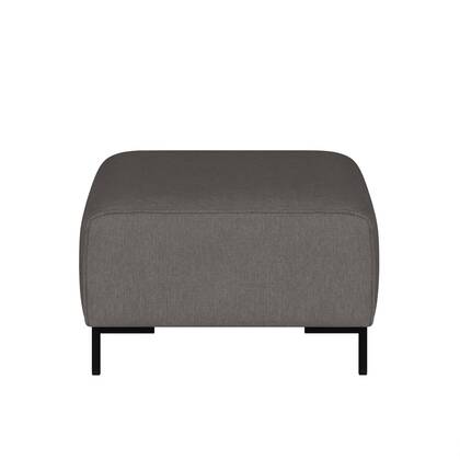 by fonQ Loft Hocker - Chenille - Antraciet Grijs, Antraciet