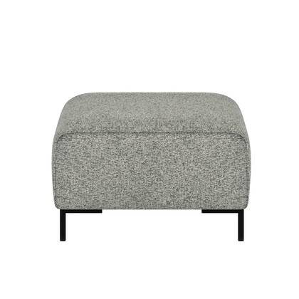 by fonQ Loft Hocker - Chenille Melange - Mint Groen