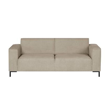 by fonQ Loft 2-zitsbank - Chenille - Greige Beige, Grijs