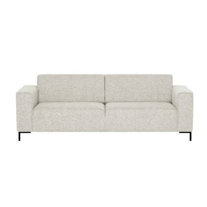 by fonQ Loft 2,5-zitsbank - Chenille Melange - Ecru Wit