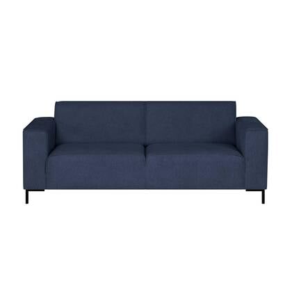 by fonQ Loft 2-zitsbank - Chenille - Donker Blauw