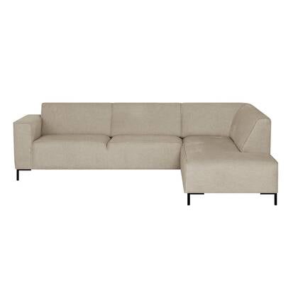 by fonQ Loft Hoekbank Rechts - Chenille - Greige Grijs