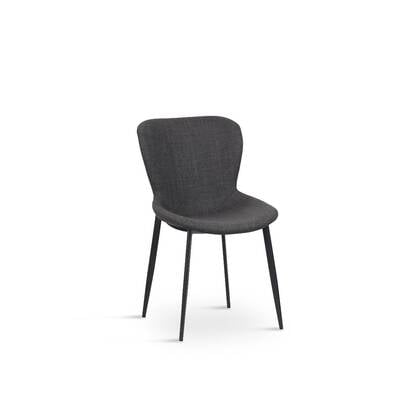 Nordic Home Marley eetkamerstoel - donker Grijs