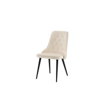 Svea - Sino eetkamerstoel - velvet - beige Taupe