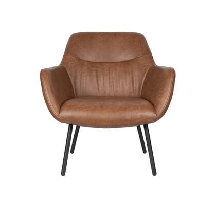 Puur - Kasey fauteuil - vintage Bruin