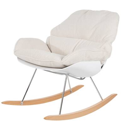 Puur - Morö fauteuil teddy offwhite Wit