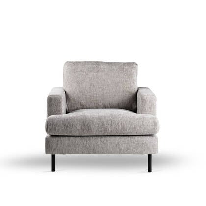 Vurna - Keenan fauteuil stof - champagne Beige