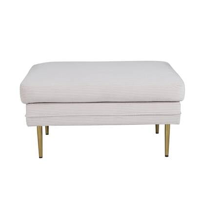Svea - Tess hocker - rib - beige Taupe