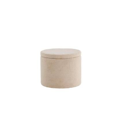 Svea - Blaze poef - teddy - beige Taupe