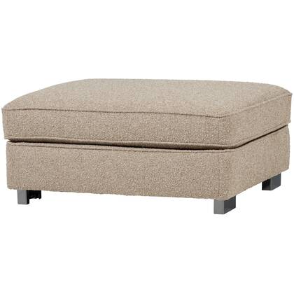 vtwonen Lazy Hocker - Bouclé - Naturel Bruin