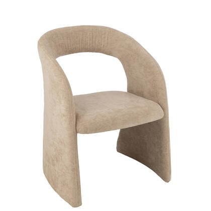 J-Line stoel Anise - textiel - Beige