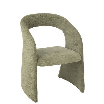 J-Line stoel Anise - textiel - munt Groen