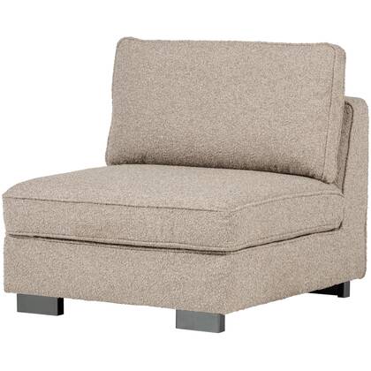 vtwonen Lazy 1-Zits Element - Bouclé - Naturel Bruin