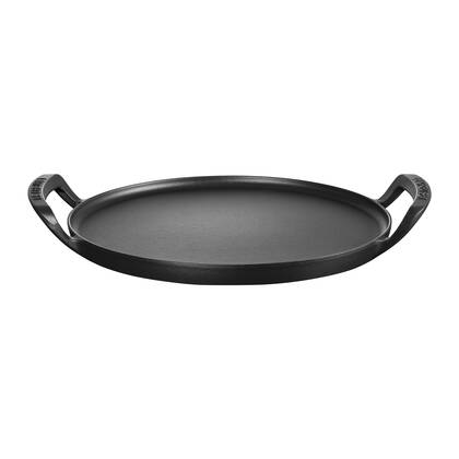 Le Creuset BBQ Outdoor Pizzapan - Ø 35 cm Zwart